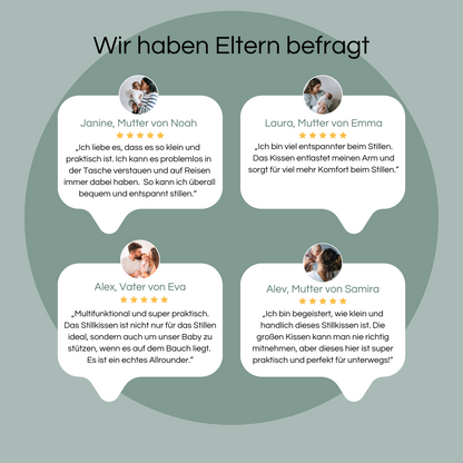 Ergonomisches Stillkissen